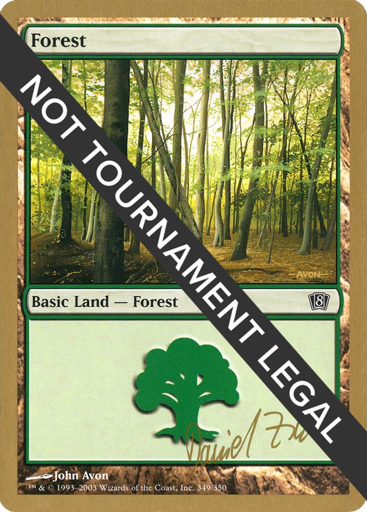 Forest (dz349) (Daniel Zink) [World Championship Decks 2003]
