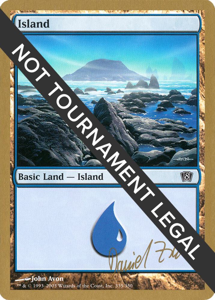 Island (dz335) (Daniel Zink) [World Championship Decks 2003]