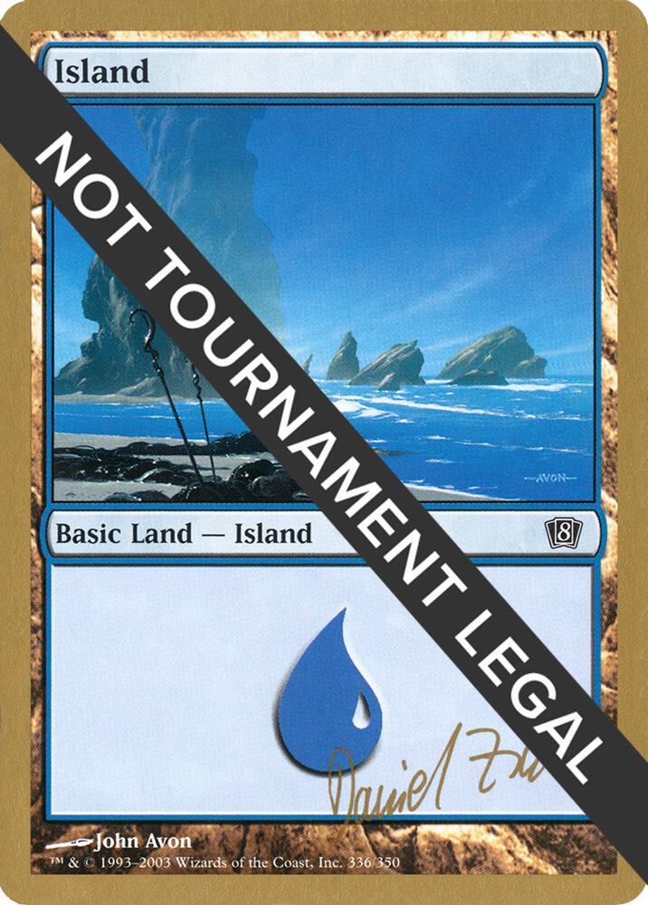 Island (dz336) (Daniel Zink) [World Championship Decks 2003]