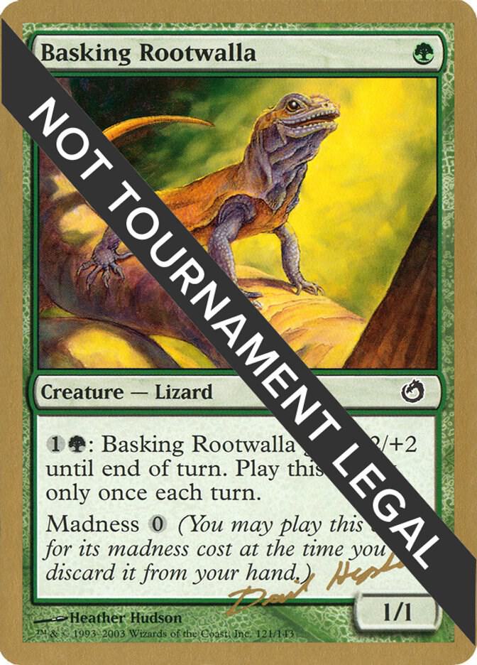 Basking Rootwalla (Dave Humpherys) [World Championship Decks 2003]