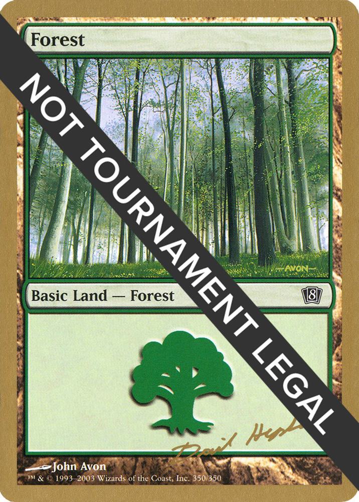 Forest (dh350) (Dave Humpherys) [World Championship Decks 2003]