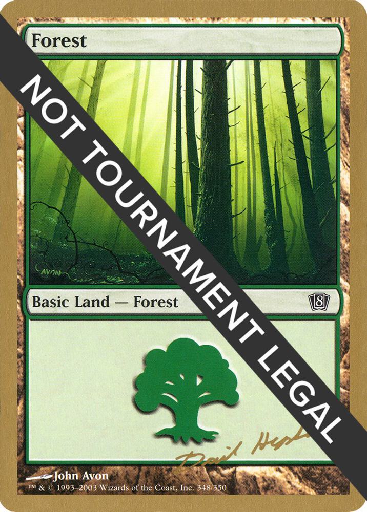 Forest (dh348) (Dave Humpherys) [World Championship Decks 2003]