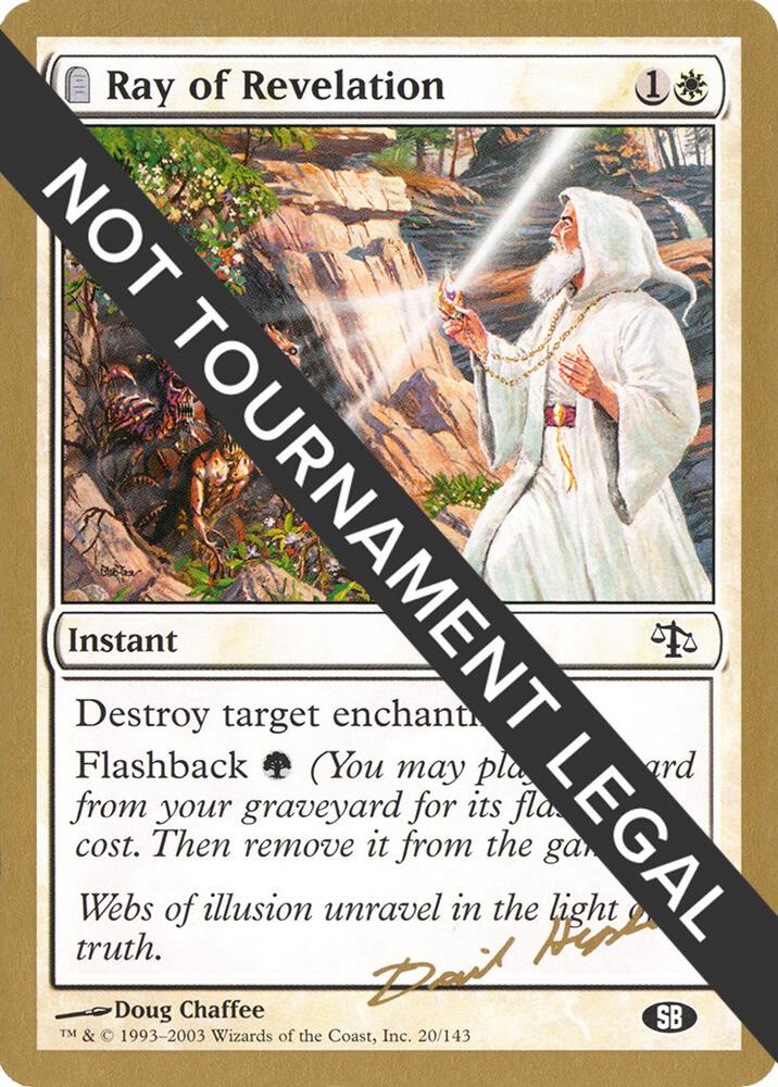 Ray of Revelation (Dave Humpherys) (SB) [World Championship Decks 2003]