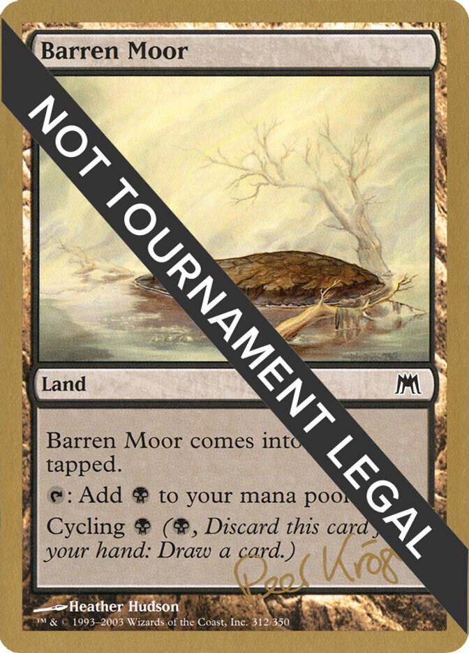 Barren Moor (Peer Kroger) [World Championship Decks 2003]