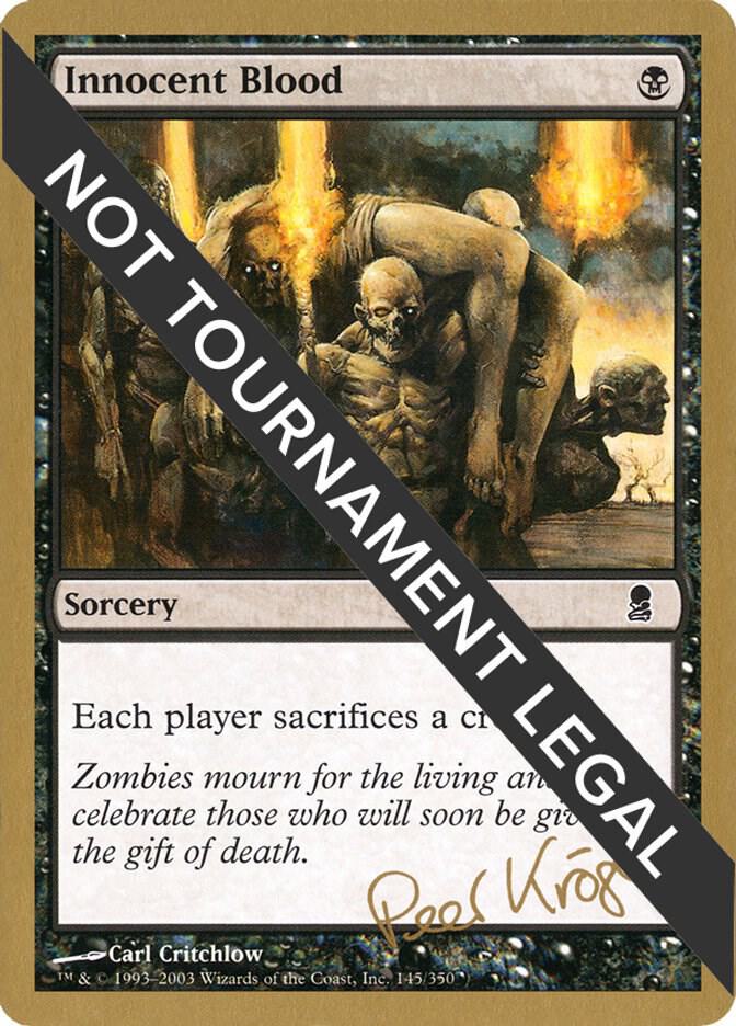 Innocent Blood (Peer Kroger) [World Championship Decks 2003]