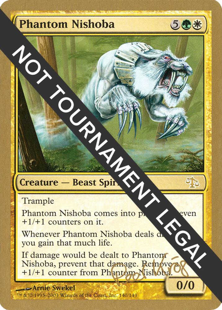 Phantom Nishoba (Peer Kroger) [World Championship Decks 2003]