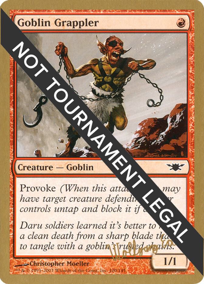 Goblin Grappler (Wolfgang Eder) [World Championship Decks 2003]