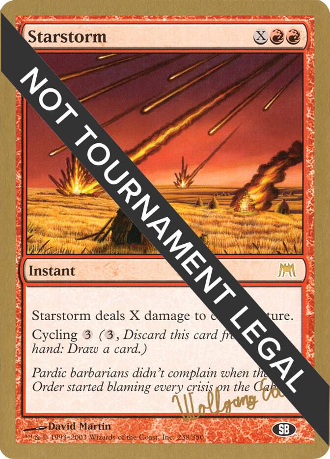 Starstorm (Wolfgang Eder) (SB) [World Championship Decks 2003]
