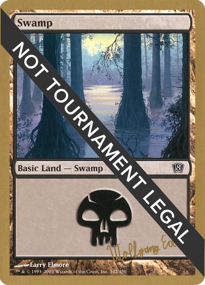 Swamp (344) (we342) [World Championship Decks 2003]