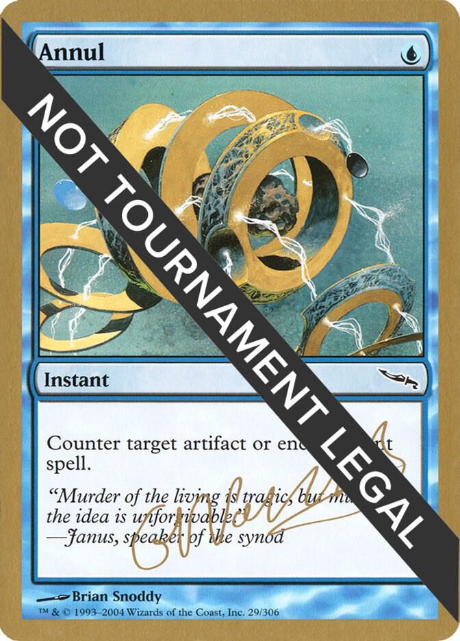 Annul (Gabriel Nassif) [World Championship Decks 2004]
