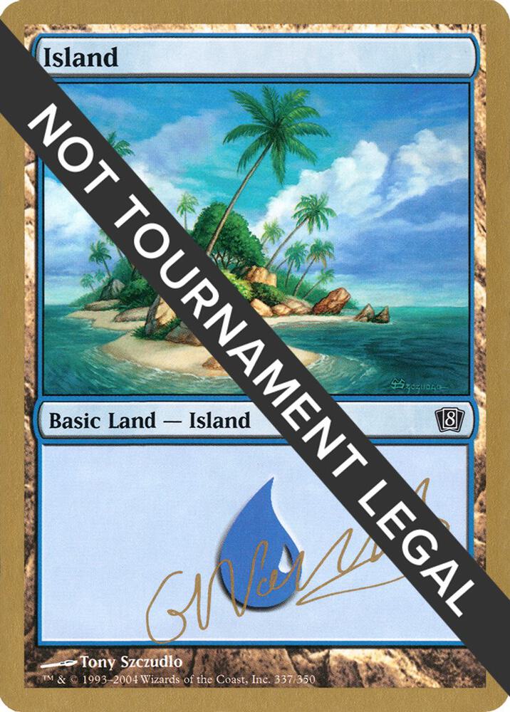 Island (gn337) (Gabriel Nassif) [World Championship Decks 2004]
