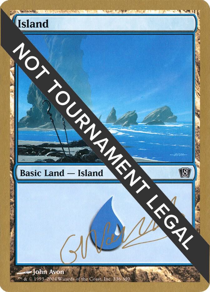Island (gn336) (Gabriel Nassif) [World Championship Decks 2004]