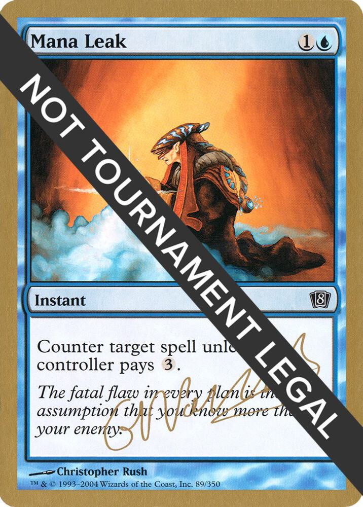 Mana Leak (Gabriel Nassif) [World Championship Decks 2004]