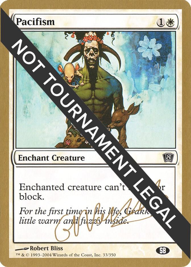 Pacifism (Gabriel Nassif) (SB) [World Championship Decks 2004]