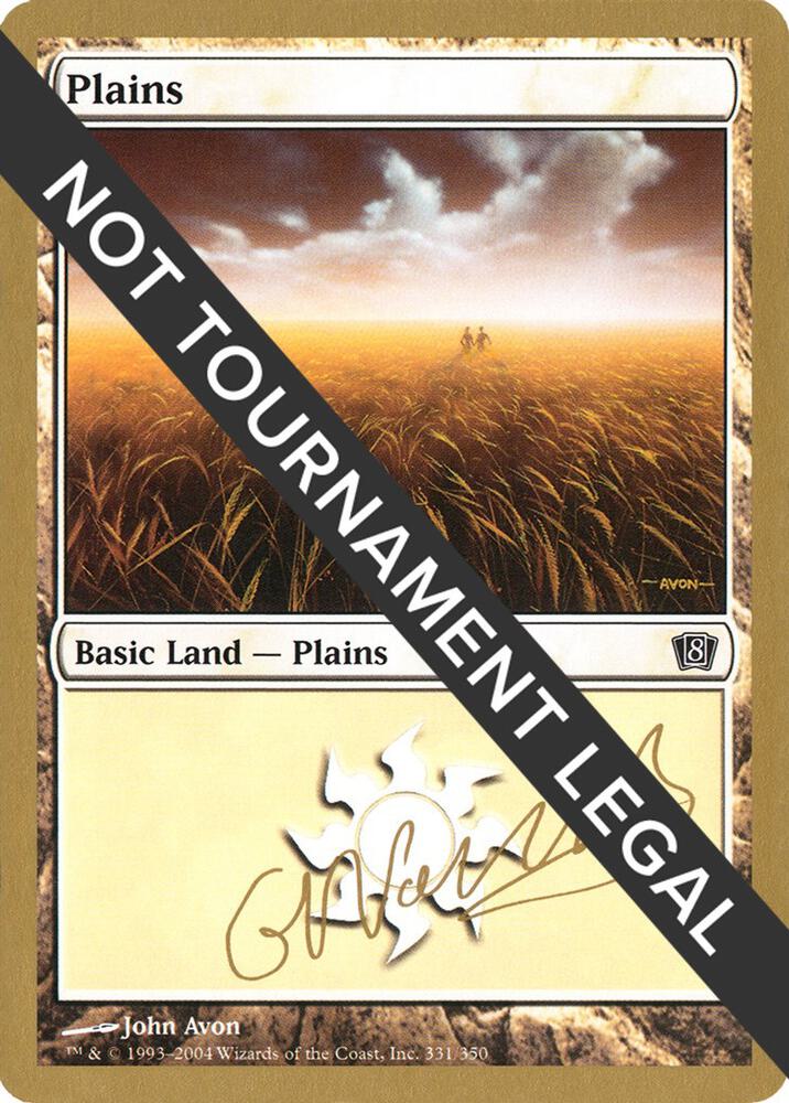 Plains (gn331) (Gabriel Nassif) [World Championship Decks 2004]