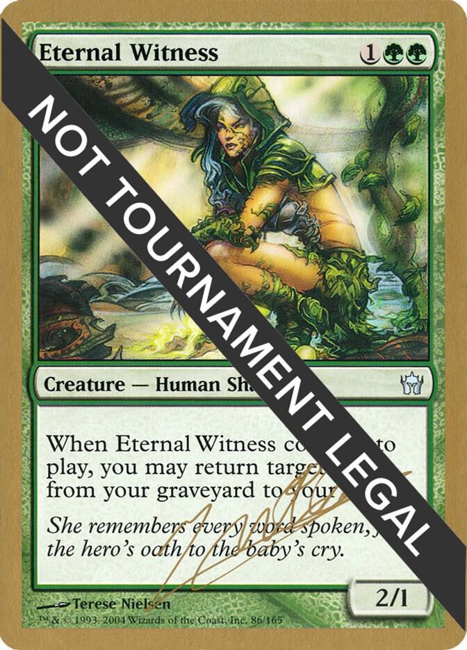 Eternal Witness (Julien Nuijten) [World Championship Decks 2004]