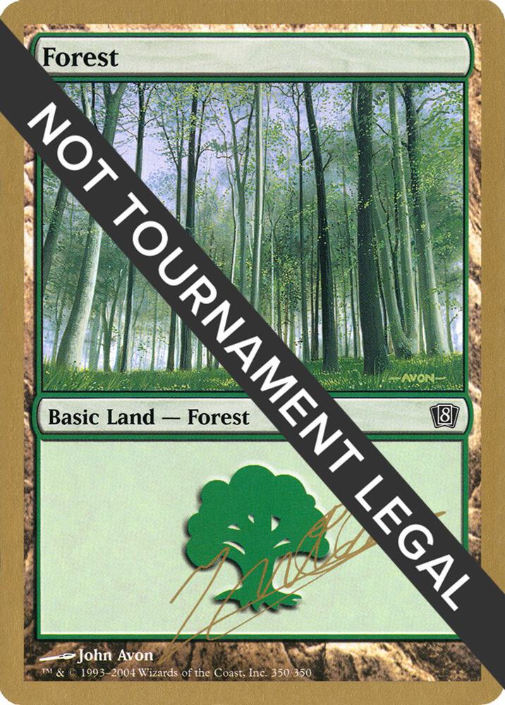 Forest (jn350) (Julien Nuijten) [World Championship Decks 2004]