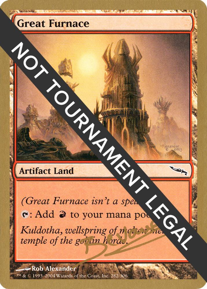 Great Furnace (Manuel Bevand) [World Championship Decks 2004]