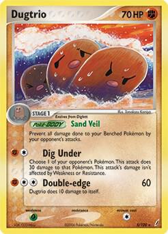Dugtrio (5/100) (Theme Deck Exclusive) [EX: Crystal Guardians]