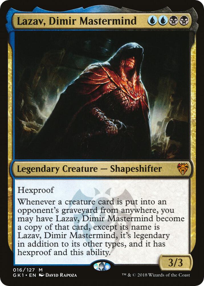Lazav, Dimir Mastermind [Guilds of Ravnica Guild Kit]