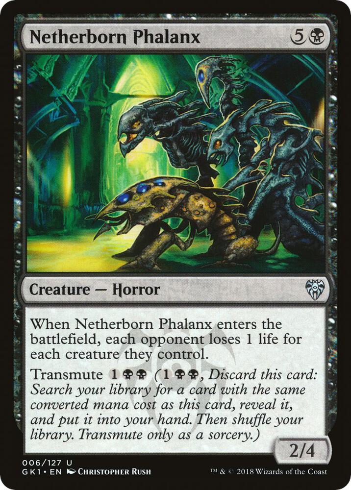 Netherborn Phalanx [Guilds of Ravnica Guild Kit]