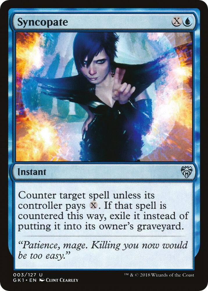 Syncopate [Guilds of Ravnica Guild Kit]