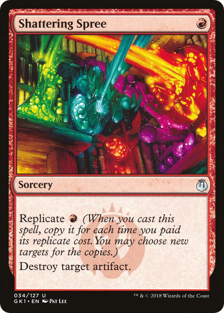 Shattering Spree [Guilds of Ravnica Guild Kit]