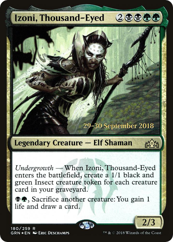 Izoni, Thousand-Eyed [Guilds of Ravnica Prerelease Promos]