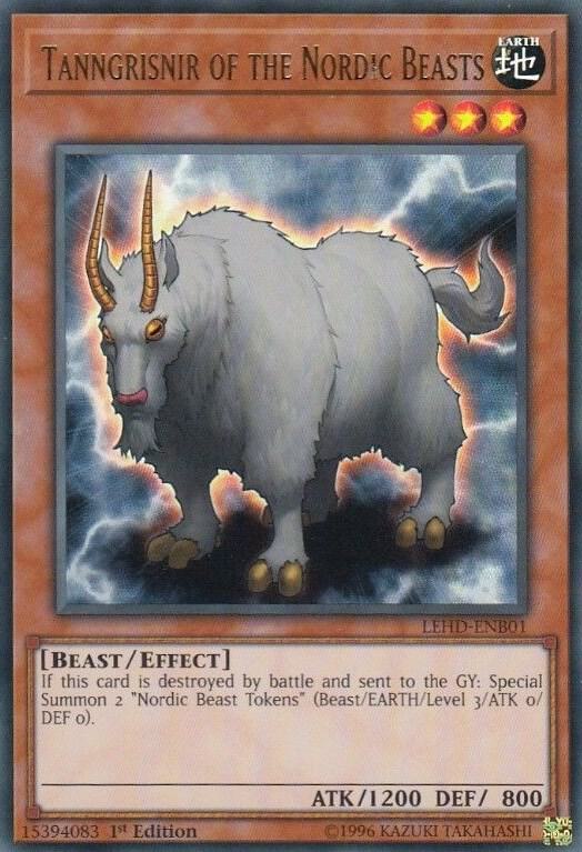 Tanngrisnir of the Nordic Beasts [LEHD-ENB01] Ultra Rare