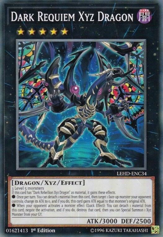 Dark Requiem Xyz Dragon [LEHD-ENC34] Common