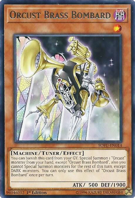 Orcust Brass Bombard [SOFU-EN014] Rare