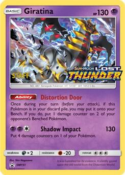 Giratina (SM151) (Staff Prerelease Promo) [Sun & Moon: Black Star Promos]