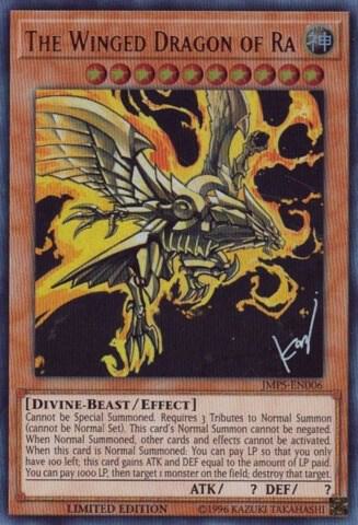 The Winged Dragon of Ra [JMPS-EN006] Ultra Rare
