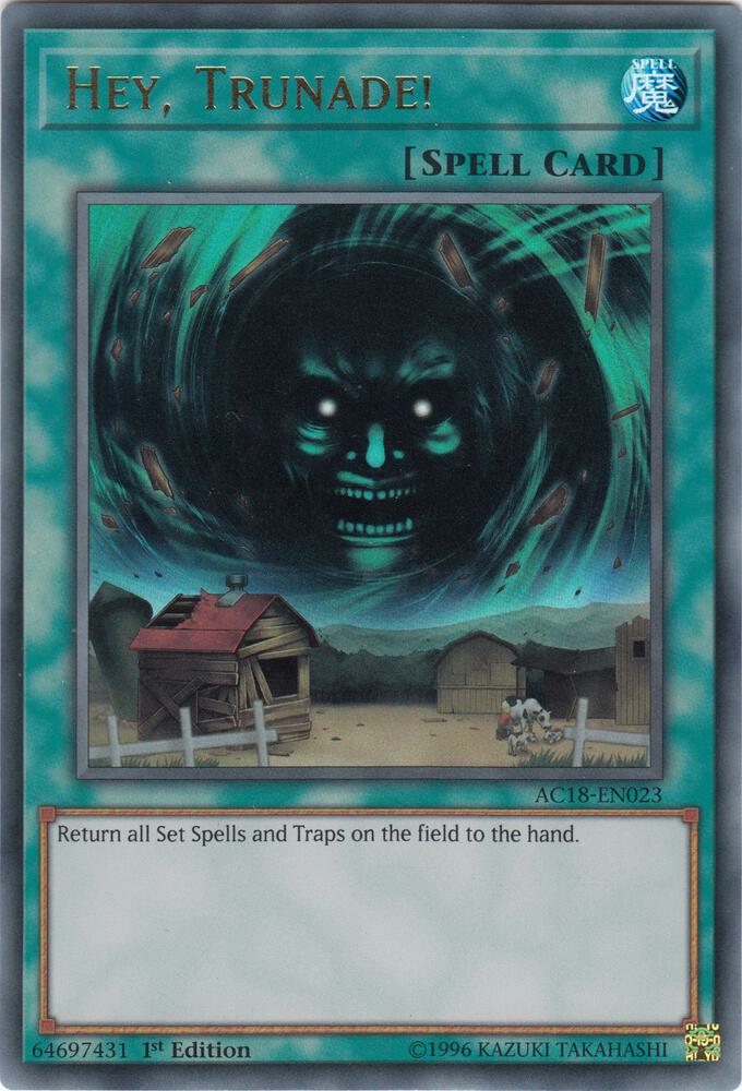 Hey, Trunade! [AC18-EN023] Ultra Rare