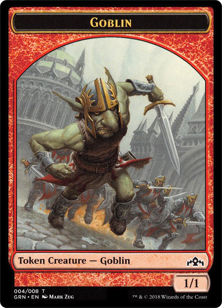 Goblin // Soldier Double-Sided Token [Guilds of Ravnica Guild Kit Tokens]