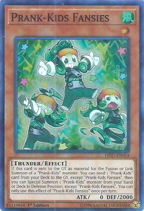 Prank-Kids Fansies [HISU-EN014] Super Rare