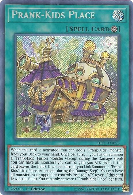 Prank-Kids Place [HISU-EN023] Secret Rare