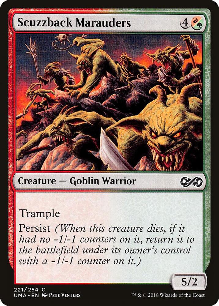 Scuzzback Marauders [Ultimate Masters]