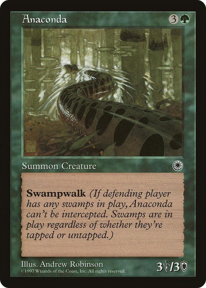 Anaconda (No Flavor Text) [Portal]