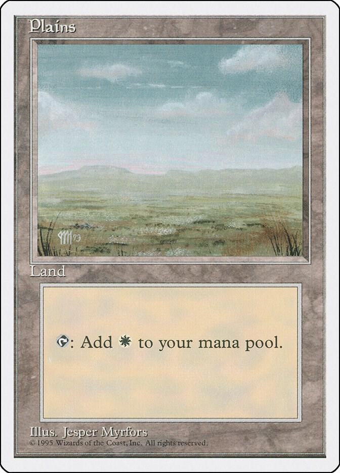 Plains (Signature on Left) [Fourth Edition]