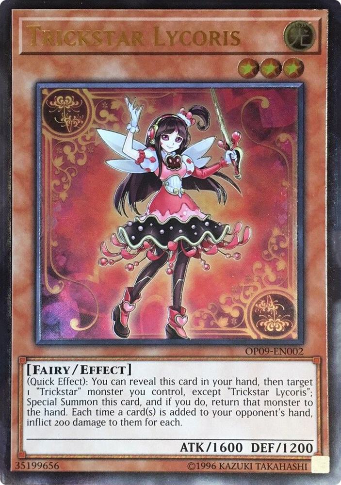 Trickstar Lycoris [OP09-EN002] Ultimate Rare