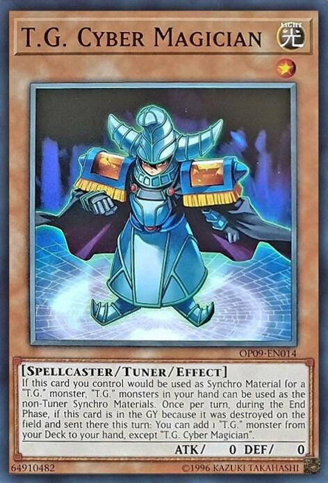 T.G. Cyber Magician [OP09-EN014] Common