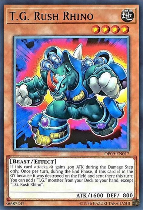 T.G. Rush Rhino [OP09-EN017] Common