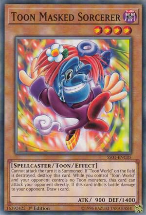 Toon Masked Sorcerer [SS01-ENC05] Common