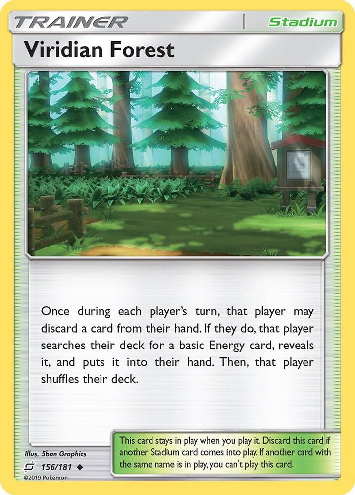 Viridian Forest (156/181) [Sun & Moon: Team Up]