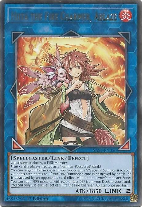 Hiita the Fire Charmer, Ablaze [SAST-EN056] Rare