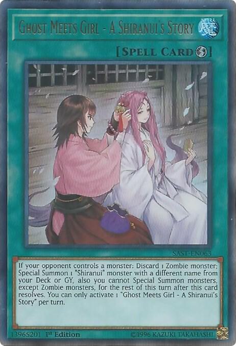 Ghost Meets Girl - A Shiranui's Story [SAST-EN063] Ultra Rare