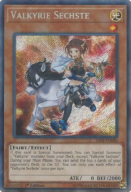 Valkyrie Sechste [SAST-EN088] Secret Rare