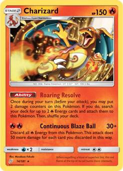 Charizard (14/181) (Theme Deck Exclusive) [Sun & Moon: Team Up]