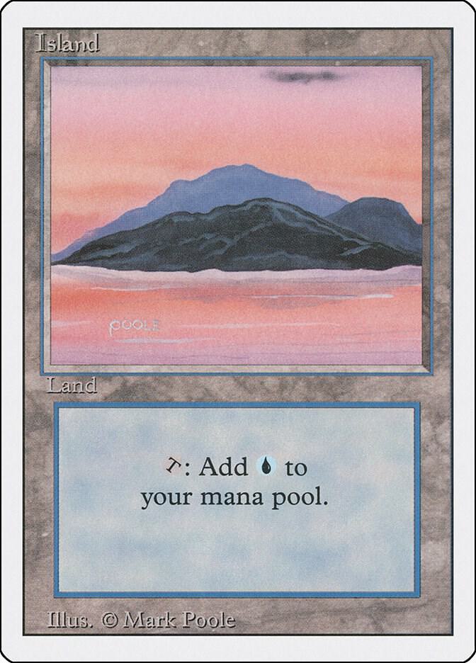 Island (Sunset / Signature on Left) [Revised Edition]
